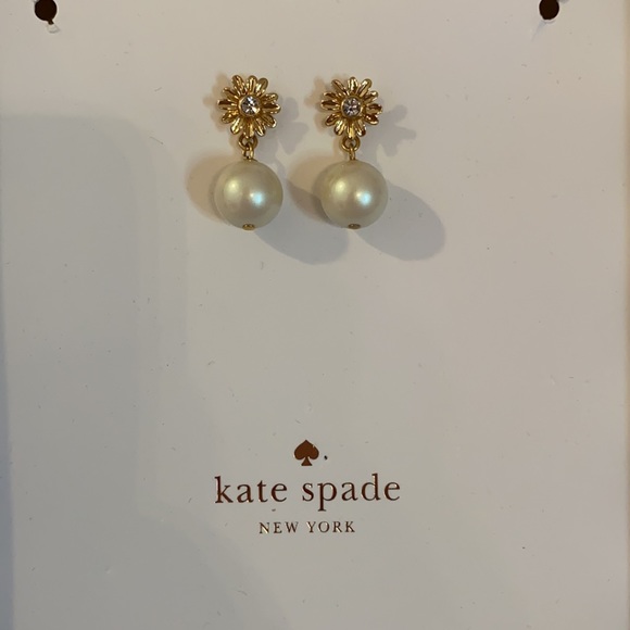 Kate Spade Pearl Drop Earrings NWT - Picture 3 of 5